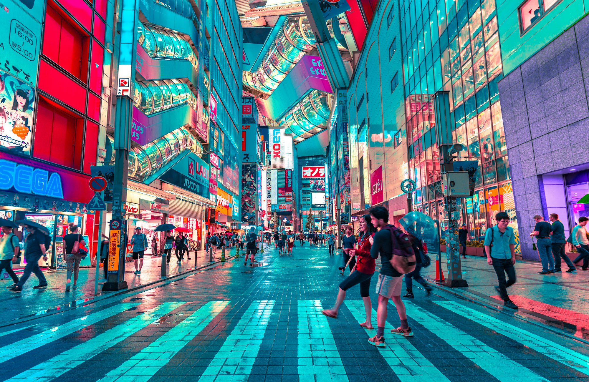 東京の街並み・夜景